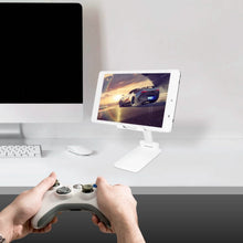 Load image into Gallery viewer, Foldable Desktop Phone Stand Angle Height Adjustable Holder