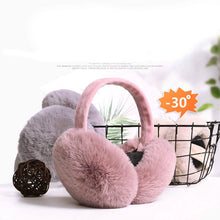 将图片加载到图库查看器,Foldable Faux Fur Warm Earmuffs
