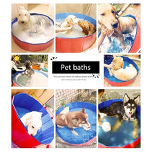 Load image into Gallery viewer, Foldable Pet Bath Pool for Small to Large Sized Dogs Outdoor PVC Swimming Pool Bathing Tub Pool for Dogs Cats and Kids Water Pond Pool for Dogs Cats and Kids in Summer