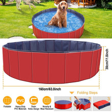 Load image into Gallery viewer, Foldable Pet Swimming Pool PVC