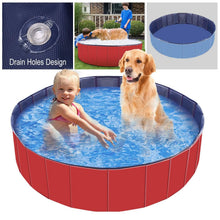 Load image into Gallery viewer, Foldable Pet Swimming Pool PVC