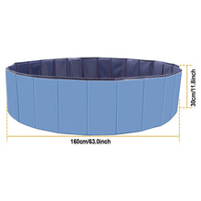 Load image into Gallery viewer, Foldable Pet Swimming Pool PVC