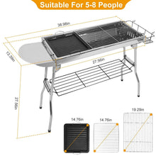 将图片加载到图库查看器,Foldable Portable Barbecue Grill