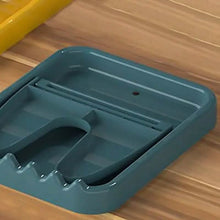Load image into Gallery viewer, Foldable Pot Lid Rack Plastic Spoon Holder Stand Kitchen Supplies Organizer