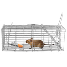 将图片加载到图库查看器,Foldable Rat Trap Cage Humane Live Rodent Trap Cage