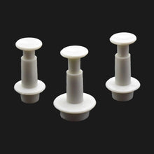 Load image into Gallery viewer, Fondant Cake Cookie Cutter Embossed Ejector Stamp Plunger Mold Kitchen Baking Cake Decorating Tools Heart Shaped Cookie Mold Hand Press Cookie Dessert Cutter Pastry Decoration Tool Mooncake Maker