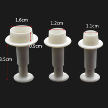 Load image into Gallery viewer, Fondant Cake Cookie Cutter Embossed Ejector Stamp Plunger Mold Kitchen Baking Cake Decorating Tools Heart Shaped Cookie Mold Hand Press Cookie Dessert Cutter Pastry Decoration Tool Mooncake Maker
