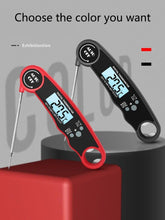 Load image into Gallery viewer, Food Digital Kitchen Thermometer For Meat Water Milk Waterproof Kitchen Cooking Food Thermometer with Probe Backlight & Calibration Best Quick Grill Meat Thermometer For Grilling BBQ Smoker Chefs Cooking Probe Waterproof Electronic Probe Kitchen Tools