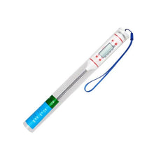 将图片加载到图库查看器,Food Thermometer For BBQ Meat Cake Candy Fry Grill Dinning Household Cooking Thermometer Digital Meat Thermometer with Long Probe Instant Read Food Cooking Thermometer For Grilling BBQ Smoker Grill Kitchen Oil Candy Oven Tools