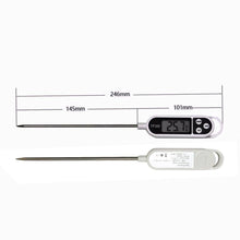 Load image into Gallery viewer, Food Thermometer TP300 Digital Candy Cooking Thermometer Kitchen Cooking Thermometer Instant Read for BBQ Grill Oil Milk Bath Water Deep Fry Candle Temperature Digital Kitchen Thermometer For Meat Cooking Food Probe BBQ Electronic Oven Kitchen Tools