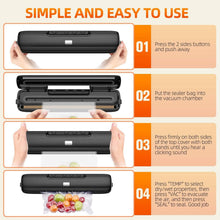 将图片加载到图库查看器,Food Vacuum Sealer Automatic Air Sealing System