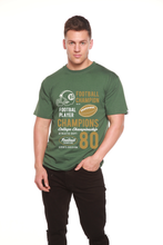 Load image into Gallery viewer, Football Champions Men's Bamboo Viscose/Organic Cotton Short Sleeve Graphic T-Shirt