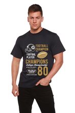 Load image into Gallery viewer, Football Champions Men's Bamboo Viscose/Organic Cotton Short Sleeve Graphic T-Shirt