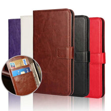 将图片加载到图库查看器,For iPhone X Case Cover for iPhone 8 7 6 6S Plus 5 5S 5SE Luxury PU Leather Flip Wallet Phone Cases Black Simple Card Holder With Magnetic Button Flip Leather Cover