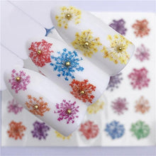 Load image into Gallery viewer, Fox Wolf Animal 3D Embossed Nail Sticker Flower Adhesive Manicure Slider Nail Art Tips Decorations Decals Manicure Design Golden Firework Star Accessories Heart Nail Art Stickers Glitter Decals Love Nail Sequins Laser Heart Nail