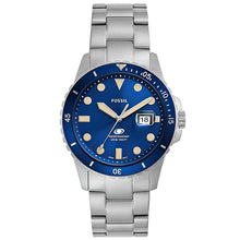 将图片加载到图库查看器,Fossil Men's Blue Dive