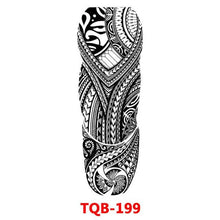 Load image into Gallery viewer, Full Arm Large Size Sleeve Temporary Sticker Dragon Tattoo Waterproof Body Art Realistic 3D Design For Mens