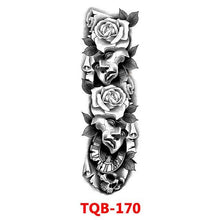 Load image into Gallery viewer, Full Arm Large Size Sleeve Temporary Sticker Dragon Tattoo Waterproof Body Art Realistic 3D Design For Mens