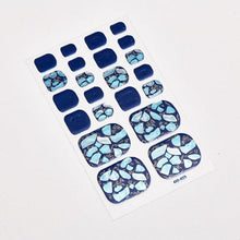 Load image into Gallery viewer, Full Beauty Loveliness Designed Manicure Valentines Nail Art Designer Nail Decals Kids Nails Art Decoration Nail Sticker Set French Tip Guides Stickers French Nail Stickers Form Fringe Guides for Decoration Stencil Tools