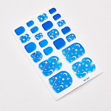 Load image into Gallery viewer, Full Beauty Loveliness Designed Manicure Valentines Nail Art Designer Nail Decals Kids Nails Art Decoration Nail Sticker Set French Tip Guides Stickers French Nail Stickers Form Fringe Guides for Decoration Stencil Tools