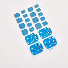 Load image into Gallery viewer, Full Beauty Loveliness Designed Manicure Valentines Nail Art Designer Nail Decals Kids Nails Art Decoration Nail Sticker Set French Tip Guides Stickers French Nail Stickers Form Fringe Guides for Decoration Stencil Tools