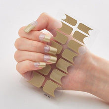 将图片加载到图库查看器,Full Cover Nail Stickers Designer Nail Decals Fashion Five Sorts of Nail Stickers Nail Sticker set Nail Decoration Nail Strips 3D Nail Art Stickers Decal Slider Template Diy Nail Tool Decorations Nail Art Design Self Adhesive Luxury Designer Nail Sticker