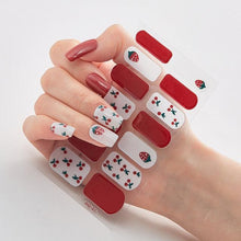 将图片加载到图库查看器,Full Cover Nail Stickers Designer Nail Decals Fashion Five Sorts of Nail Stickers Nail Sticker set Nail Decoration Nail Strips 3D Nail Art Stickers Decal Slider Template Diy Nail Tool Decorations Nail Art Design Self Adhesive Luxury Designer Nail Sticker