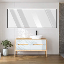Load image into Gallery viewer, Full Length Mirror Aluminum Alloy Wall Mirror Free Standing Floor