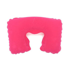 Load image into Gallery viewer, Functional Inflatable Neck Pillow Inflatable U Shaped Travel Pillow Car Head Neck Rest Air Cushion for Travel Neck Pillow Functional U-Shape Travel Pillow For Airplane Inflatable Neck Pillow Travel Accessories Comfortable Sleep Pillows