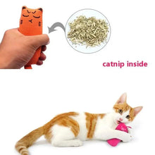 将图片加载到图库查看器,Funny Colorful Teeth Grinding Catnip Toys Cute Kitten Chewing Toy Stuffed Toys For Pets Soft Cat Toys