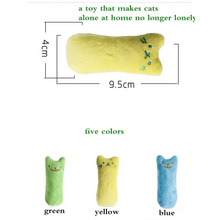 将图片加载到图库查看器,Funny Colorful Teeth Grinding Catnip Toys Cute Kitten Chewing Toy Stuffed Toys For Pets Soft Cat Toys