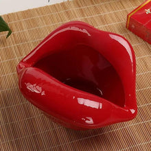 Load image into Gallery viewer, Funny Creative Ceramic Cartoon Lips Ashtray Gift for Home - Trendy Mouth Mini Ashtray for Boyfriend