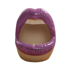 Load image into Gallery viewer, Funny Creative Ceramic Cartoon Lips Ashtray Gift for Home - Trendy Mouth Mini Ashtray for Boyfriend