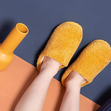 Load image into Gallery viewer, Fuzzy House Slippers Memory Foam Slippers Slip