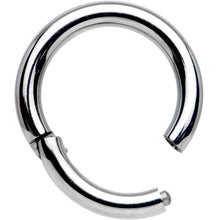 将图片加载到图库查看器,14G 5/16 Solid G23 Implant Grade Titanium Hinged Segment Ring