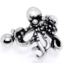 将图片加载到图库查看器,16G 1/2 Outstretched Octopus Cuff Cartilage Earring