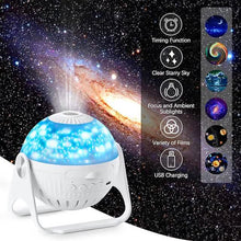 Load image into Gallery viewer, Galaxy Projection Night Lamp