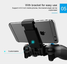 将图片加载到图库查看器,Gamepad Wireless Bluetooth Mobile Game Controller Joystick For Phone Android iOS PC Mobile Game Controller, Wireless Bluetooth Gamepad Joystick Multimedia Game Controller Compatible with Android Perfect for The Most Games