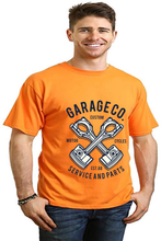 Load image into Gallery viewer, Garage Co Men's Bamboo Viscose/Organic Cotton Short Sleeve Graphic T-Shirt