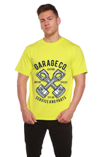 Load image into Gallery viewer, Garage Co Men's Bamboo Viscose/Organic Cotton Short Sleeve Graphic T-Shirt