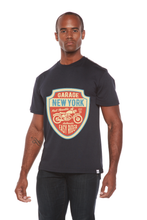 Load image into Gallery viewer, Garage New York Men's Bamboo Viscose/Organic Cotton Short Sleeve Graphic T-Shirt