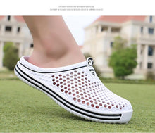 Load image into Gallery viewer, Garden Clog Women Quick Drying Summer Beach Slipper Flat Outdoor Sandals Breathable Mesh Sandals Beach Footwear Anti-Slip Slippers Quick Drying Sandals
