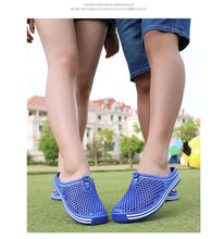 Load image into Gallery viewer, Garden Clog Women Quick Drying Summer Beach Slipper Flat Outdoor Sandals Breathable Mesh Sandals Beach Footwear Anti-Slip Slippers Quick Drying Sandals