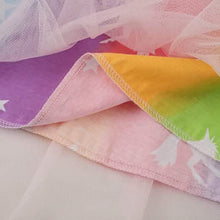 将图片加载到图库查看器,Girl's Cotton Casual Unicorn Dress