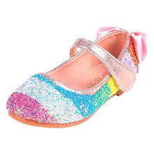 Load image into Gallery viewer, Girls' Glitters PU Sequined Jeweled Flat Shoes
