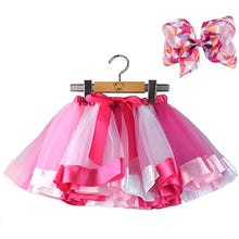 Load image into Gallery viewer, Girl's Layered Ballet Tulle Rainbow Tutu Skirt