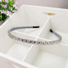 Load image into Gallery viewer, Girls Shiny Luxury Rhinestone Hair Band High Quality Diamond Pearls Hair Hoop Accessories for Women Crystal Headbands Ornaments