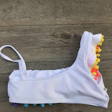 将图片加载到图库查看器,Girls Split Swimsuits Cute Shoulder Swimsuit Toddler Baby Girls 2 Piece Swimsuit Kids Bathing Beach Sun Suit Children Swimwear Bikini Set Girl Swimming Clothes Kids Bathing Suit Beachwear For Summer