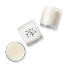 将图片加载到图库查看器,Glass jar soy wax candle