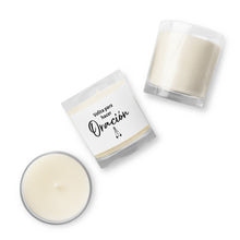 将图片加载到图库查看器,Glass jar soy wax candle